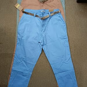 Ladies Twill Chino Slim Fit Pants – Light green