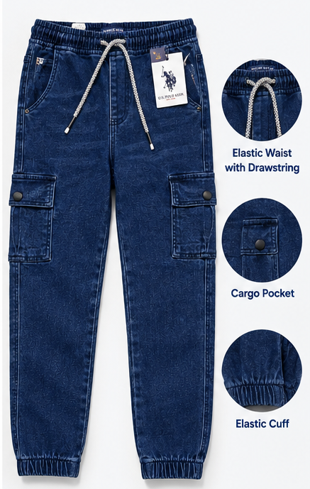 U.S. POLO ASSN. Premium Joggers Dark Blue